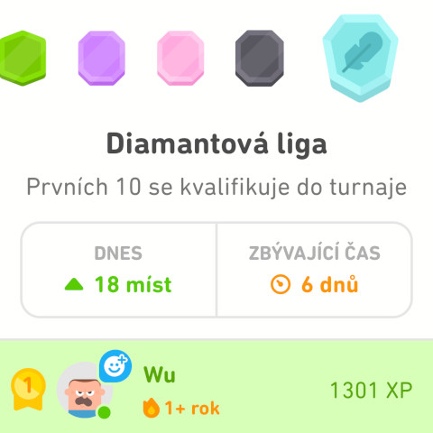 Duolingo Wu - liga