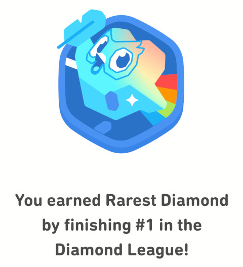 Duolingo Wu - rarest diamond