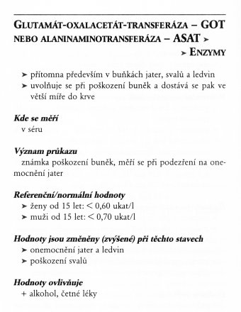 Petr Sedláček: Jak se vyznat v laboratorních hodnotách, str. 54