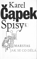obálka knihy Karel Čapek: Marsyas čili Na okraj literatury