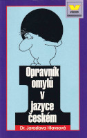 obálka knihy Opravník omylů v jazyce českém