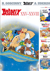 obálka knihy Asterix XXV-XXVIII