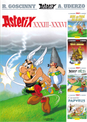 obálka knihy Asterix XXXIII-XXXVI