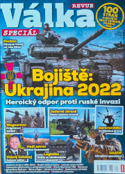 obálka knihy Bojiště - Ukrajina 2022 (speciál časopisu Válka Revue)