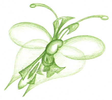Kresba Motýl