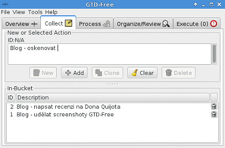 GTD-free - Collect